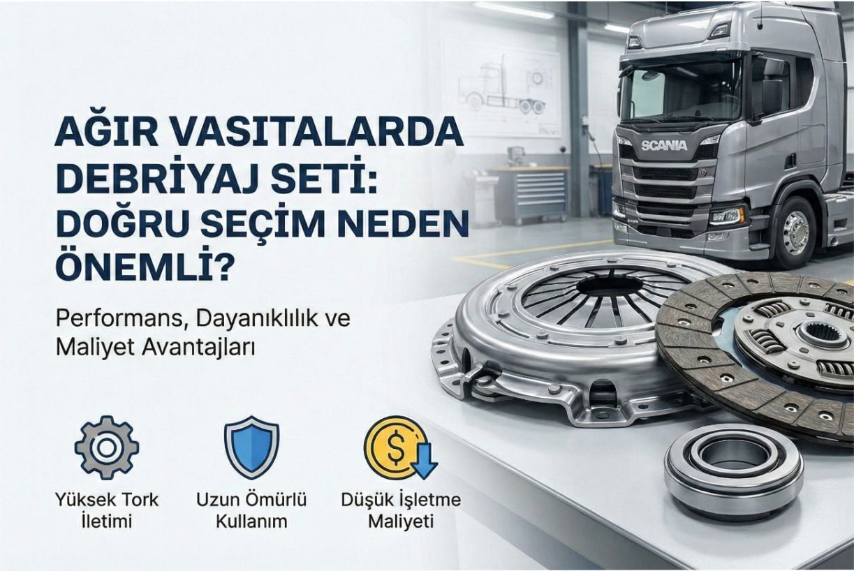Ağır Vasıtalarda Debriyaj Seti: Doğru Seçim Neden Önemli?