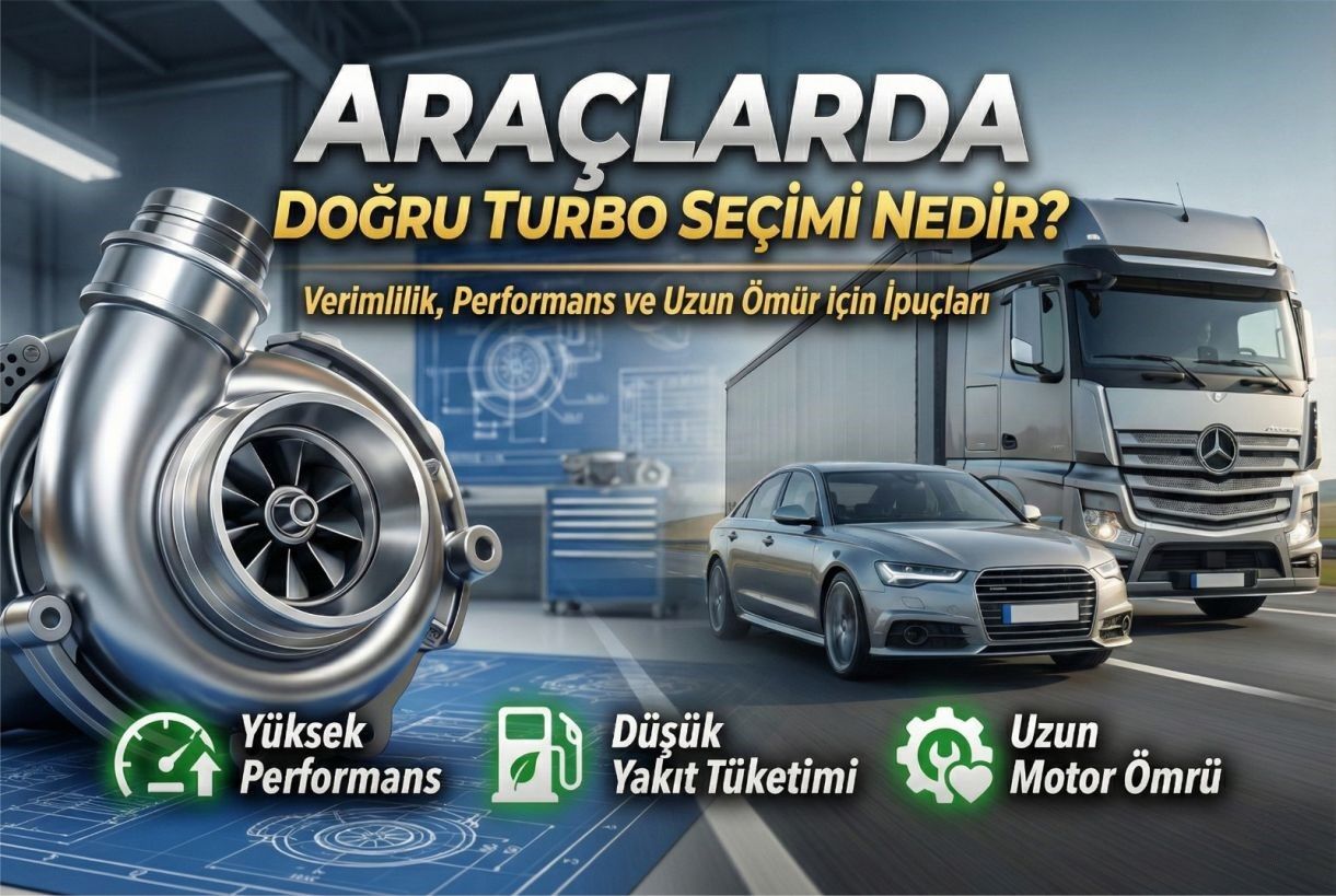 Turbo Nedir, Neden Bozulur? Arıza Belirtileri ve Çözüm Yolları
