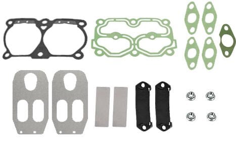 Kompresör Silindir Kapak Tamir Takımı Bypas'sız (Sibopsuz) Full Eski Model - Iveco / 500310903 - 98465003 - K007254 - ACX83D - ACX82A - ACX83A - ACX76 - AXC80