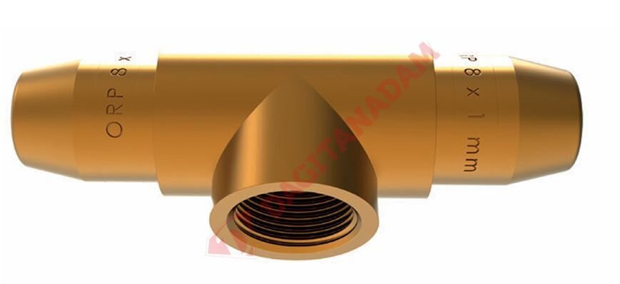 Adaptörlü “T” Orta Birleştiricili (P5) - 8x1,0