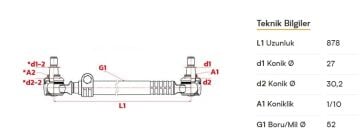 Komple Rot - Tek Taraftan Ayarlı Ford Gc463305Db