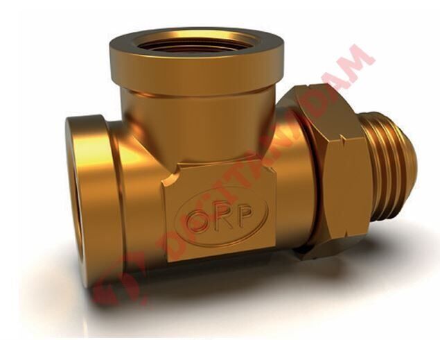 Üç Yollu T Hareketli Yan Bağlantı - M22X1,5 M16X1,5