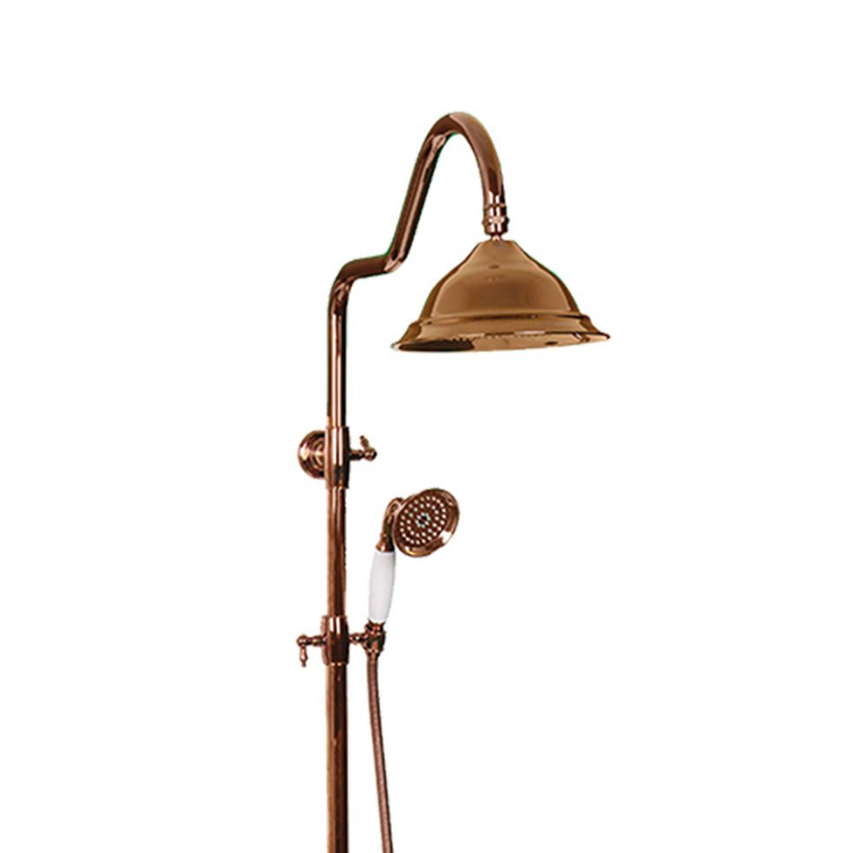 DUŞ SETİ - FLAMİNGO ROSE GOLD BATARYALI TEPE