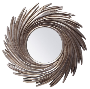 AYNA -  LİON 60 CM GÜMÜŞ