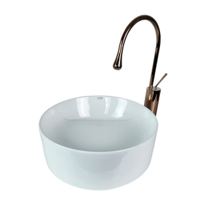 ÇANAK LAVABO - REN 42 CM BEYAZ TEZGAH ÜSTÜ