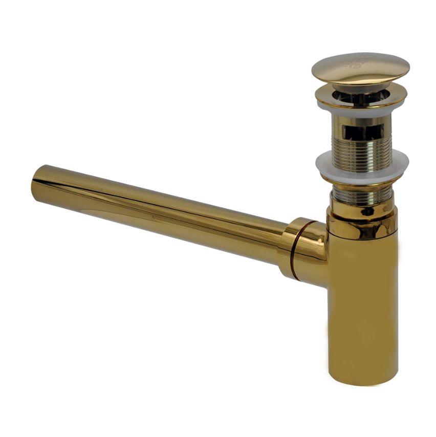 T LAVABO SİFONU - POP UP PİRİNÇ ALTIN