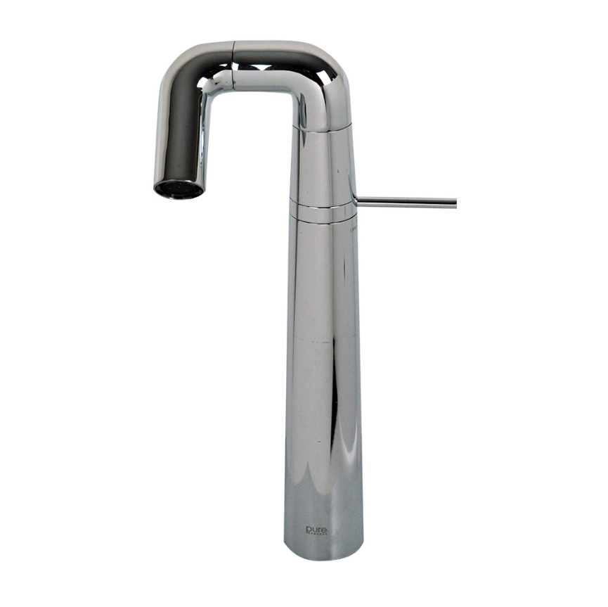 ÇANAK LAVABO - BEYAZ  BATARYASI - ALLURE KROM