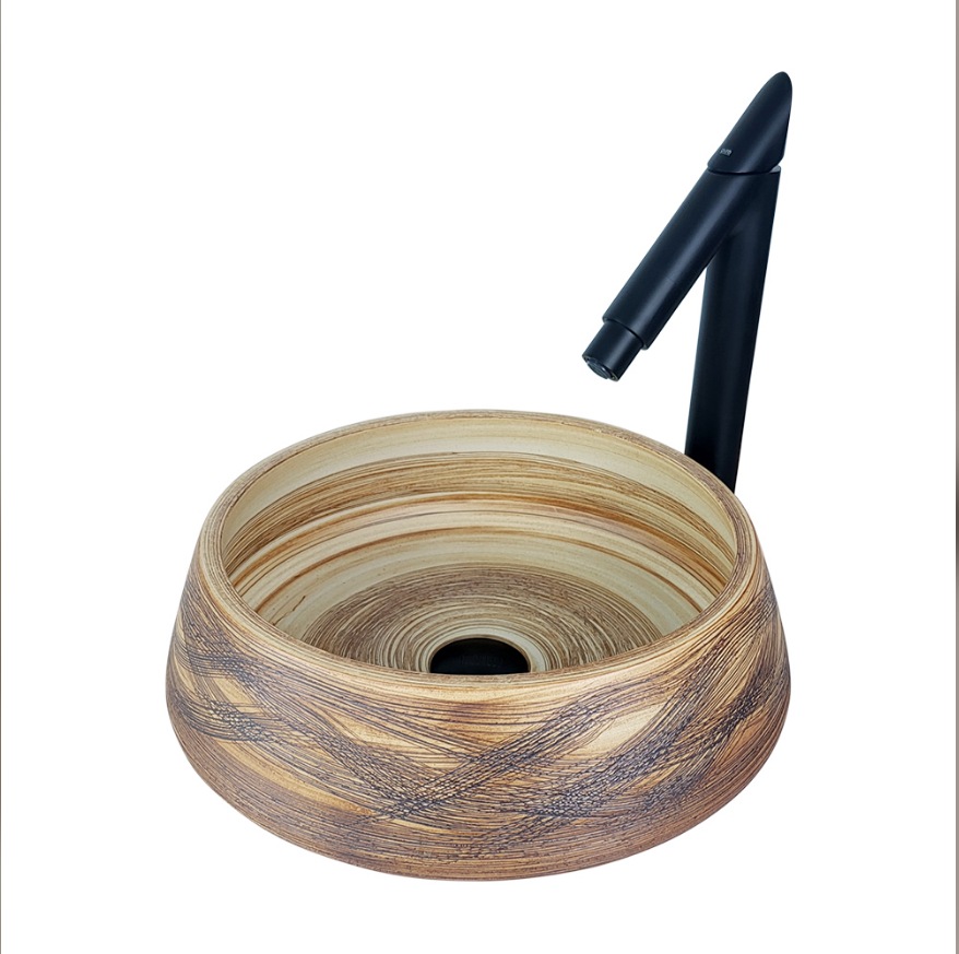ÇANAK LAVABO - BEYAZ NYSA 42 CM DEKORATİF TEZGAH ÜSTÜ