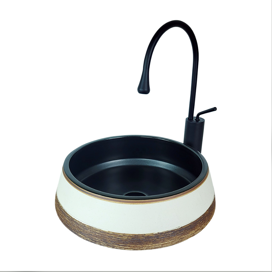 ÇANAK LAVABO - SARDİS 42 CM DEKORATİF TEZGAH ÜSTÜ BEYAZ