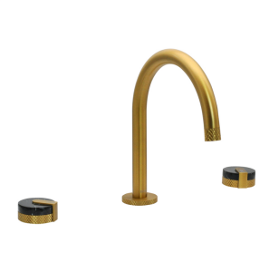 LAVABO BATARYASI - ROYCE FIRÇALANMIŞ ALTIN 3 DELİKLİ
