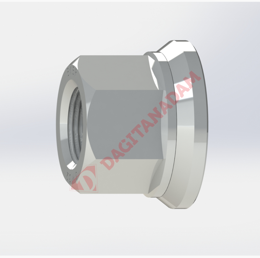 Bijon Somunu - M22/2 Diş - Döner Pullu Somun