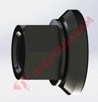 Bijon Somunu - Kalın - 22X1,5 - Döner Pullu