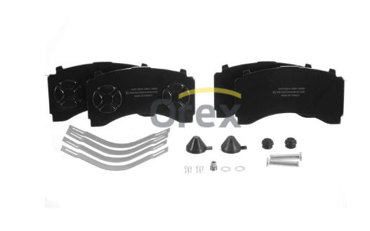 Disk Fren Balatası - Wva No: 29352/29351 - Mercedes - Arka | Oem No: 14231210 - A0084207320  - Orex