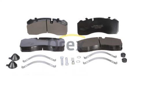 Disk Fren Balatası - Wva No: 29093/29094 - Daf – Bpw – Mercedes - Ön/Arka | Oem No: 2992336 - A0084205920  - Orex