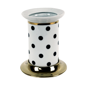 SET ÜSTÜ DİŞ FIRÇALIK - PUANTİYE BEYAZ