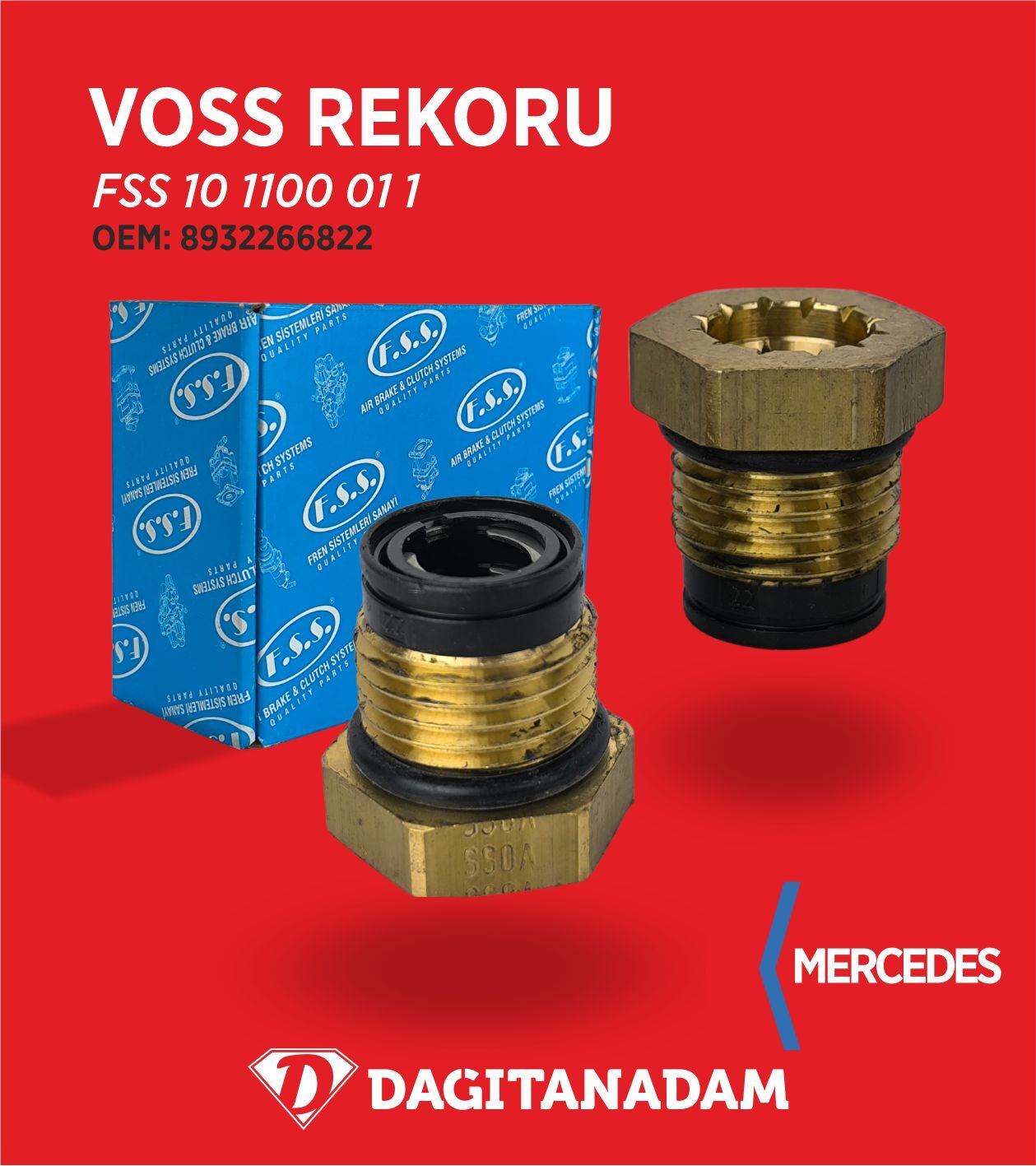 Voss Rekoru - Man - Mercedes / Oem: 8932266822