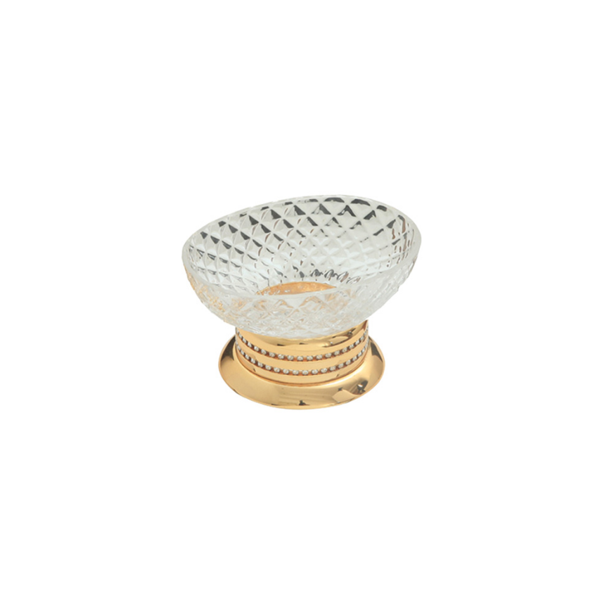 SET ÜSTÜ SABUNLUK - CRYSTAL ALTIN