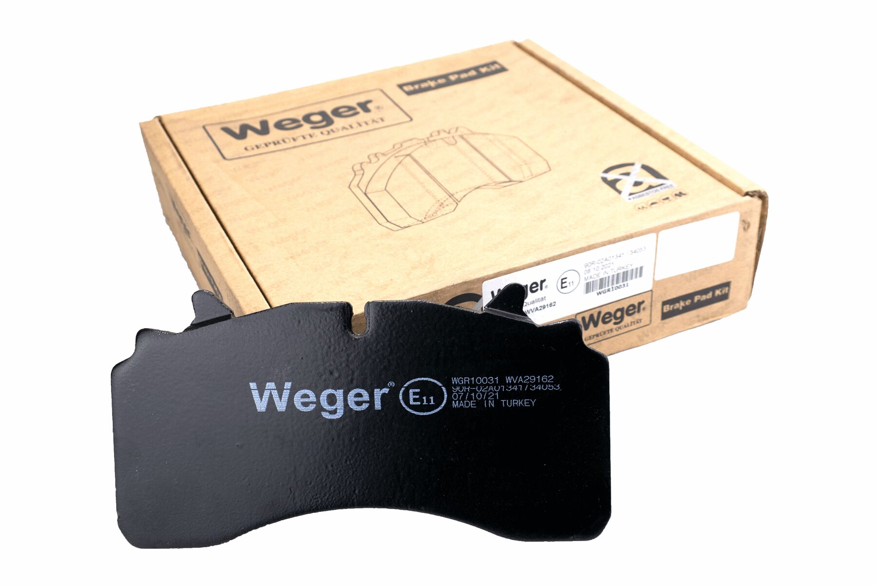 Disk Fren Balatası - Saf | WWA: 29162 - 3057008400 | Weger