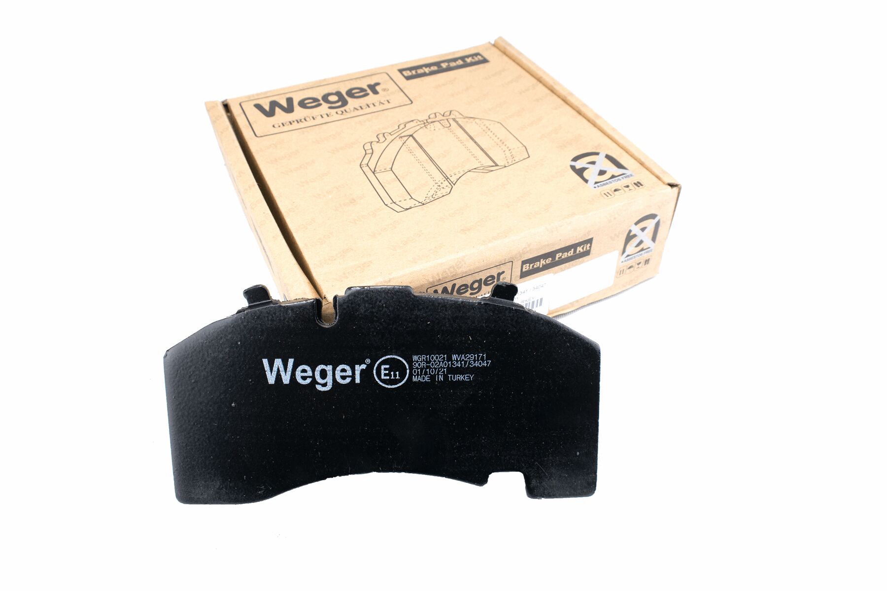 Disk Fren Balatası - Saf | WWA: 29171 - 9080106440 | Weger