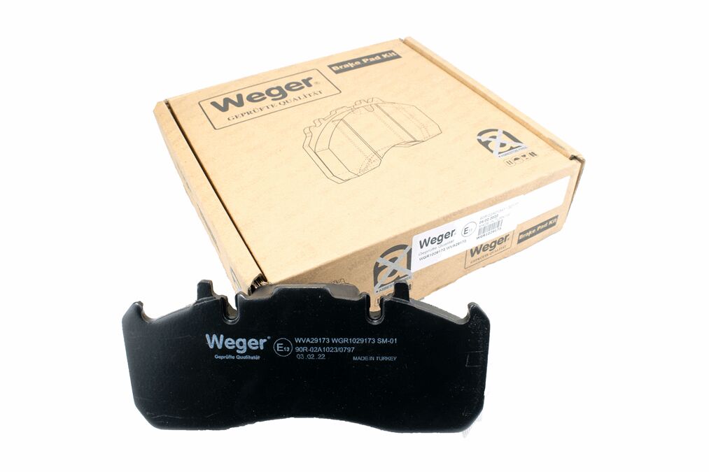 Disk Fren Balatası - Wva No: 29173/29203 - Renault – Volvo - Ön/Arka | Oem No: 5001864365 - Weger