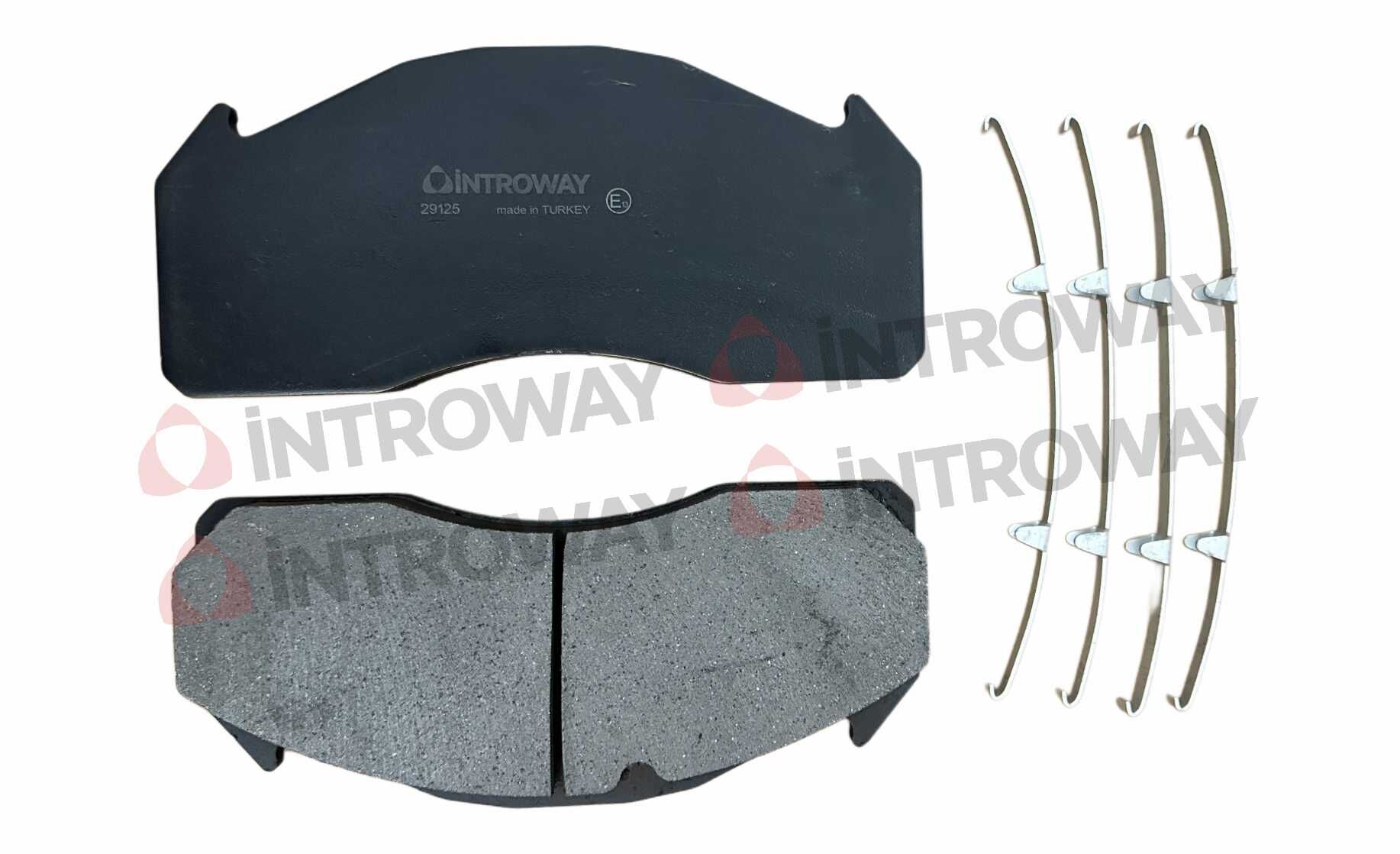 Disk Fren Balatası - Wva No: 29126/29159 - Volvo – Plaxton - Ön/Arka | Oem No: 12182192 - 12182492 - İntroway
