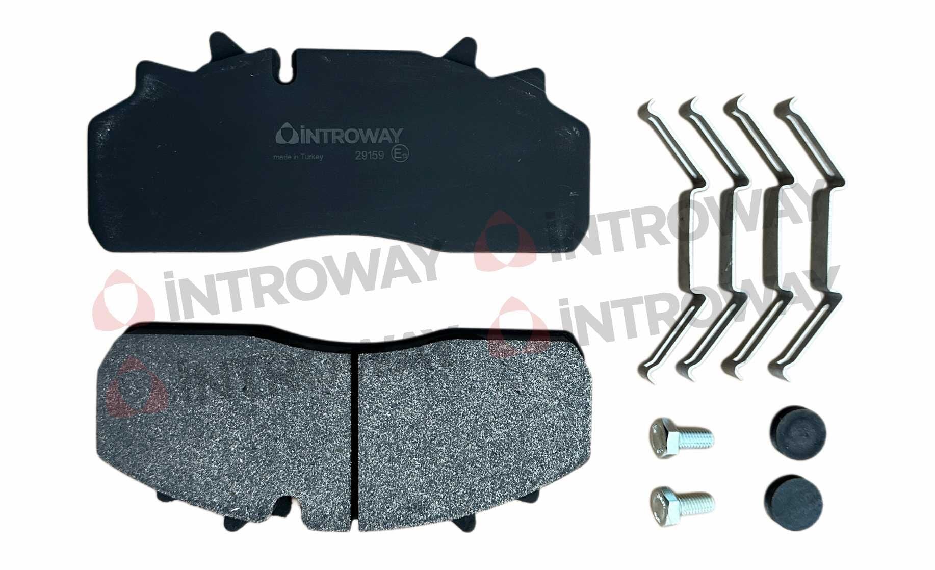 Disk Fren Balatası - Wva No: 29126/29159 - Daf – Renault – Saf - Ön/Arka | Oem No: 12182192 - 12182492 - İntroway