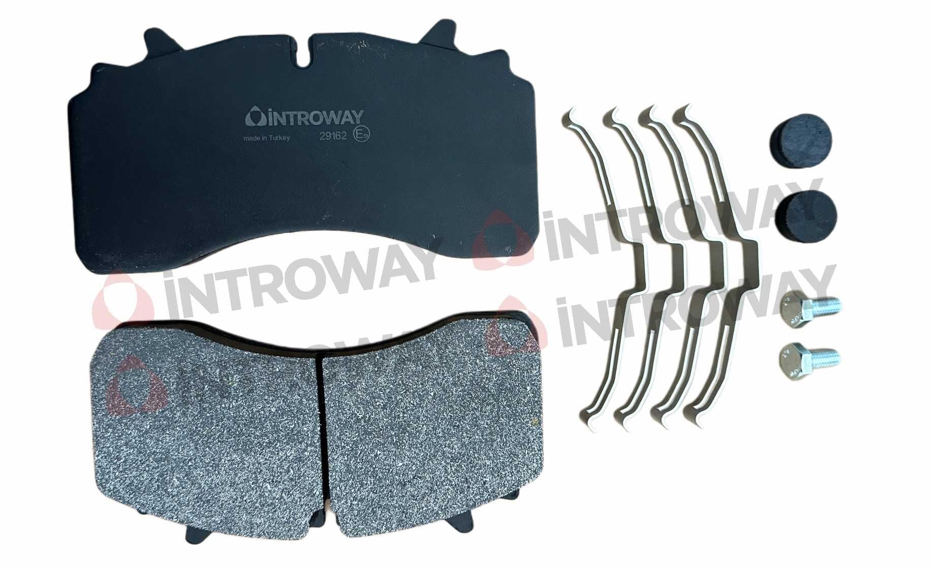 Disk Fren Balatası - Wva No: 29162/29336 - Saf - Arka | Oem No: 233501309 - 3057008400 - İntroway