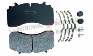 Disk Fren Balatası - Wva No: 29162/29336 - Saf - Arka | Oem No: 233501309 - 3057008400 - İntroway