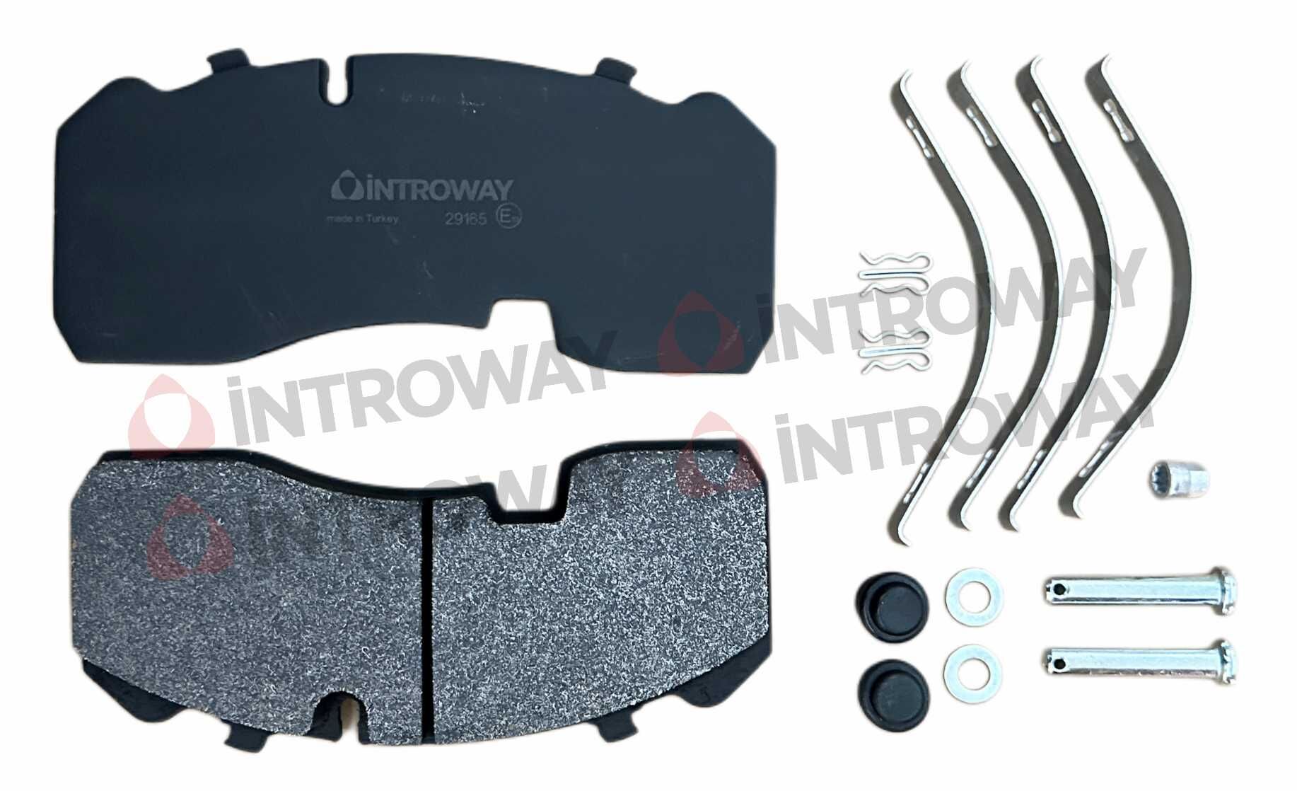 Disk Fren Balatası - Wva No: 29093/29094 - Daf – Mercedes – Bpw - Ön/Arka | Oem No: 2930630014 - 2996468 - İntroway