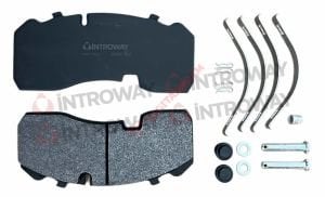 Disk Fren Balatası - (Kırmızı) 29165 Bp-W Ön/Arka