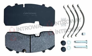 Disk Fren Balatası - Wva No: 29093/29094 - Daf – Mercedes – Bpw - Ön/Arka | Oem No: 2930630014 - 2996468 - İntroway