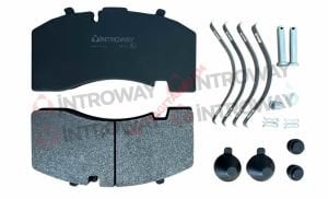 Disk Fren Balatası - (Kırmızı) 29171 Bp-W Saf Ön/Arka