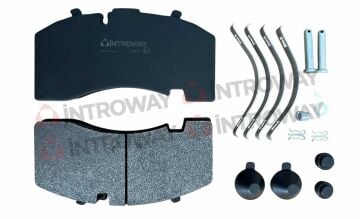 Disk Fren Balatası - Wva No: 29158/29171 - Bpw – Mercedes – Saf - Ön/Arka | Oem No: 44207020 - 509290060 - İntroway