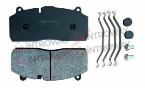 Disk Fren Balatası - (Kırmızı) 29195 Bp-W Saf Haldex