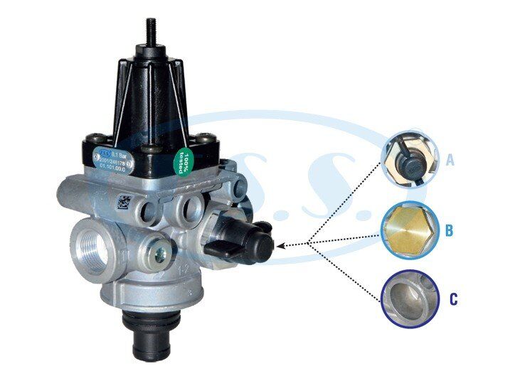 Hava Tahliye Valfi - Renault Vı - Daf - Bmc Volvo - Faun / Oem: 975 303 060 0
