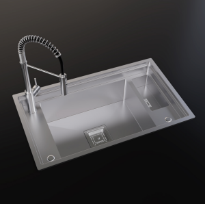 PASLANMAZ ÇELİK EVİYE - INOX 72X47 TEK GÖZ