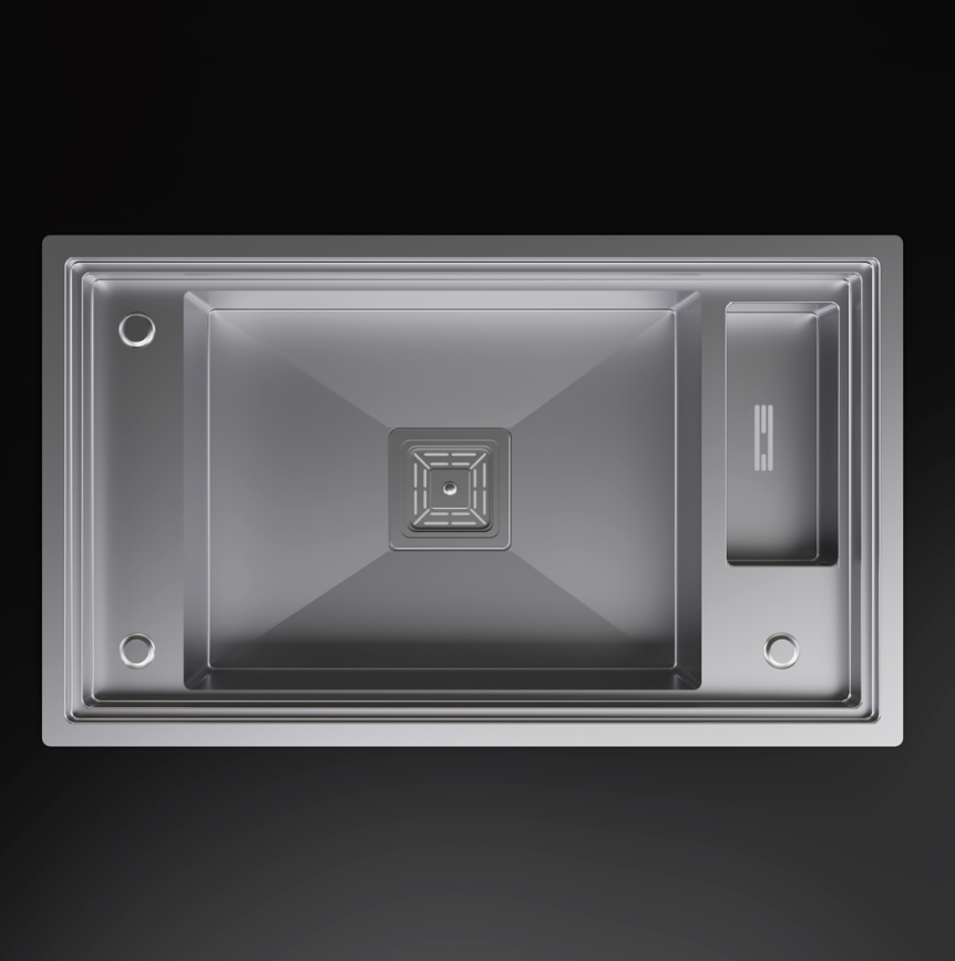 PASLANMAZ ÇELİK EVİYE - INOX 72X47 TEK GÖZ