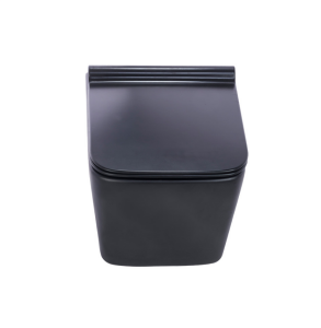 KANALSIZ ASMA KLOZET - MAT SİYAH 52 CM