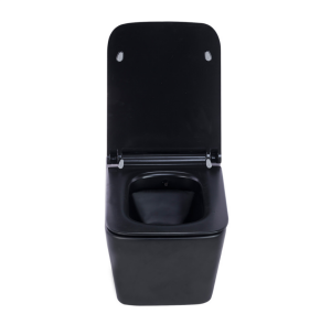 KANALSIZ ASMA KLOZET - MAT SİYAH 52 CM