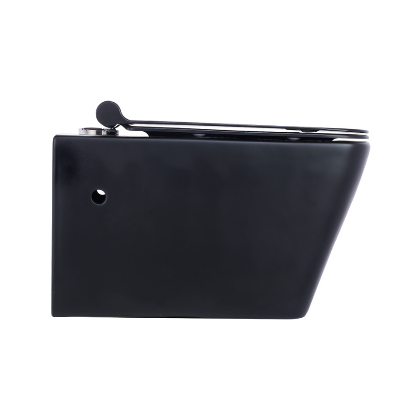 KANALSIZ ASMA KLOZET - MAT SİYAH 52 CM