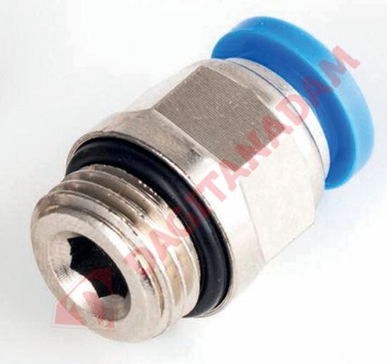 Düz Rekor (Metrik) - M12x1.5  12mm