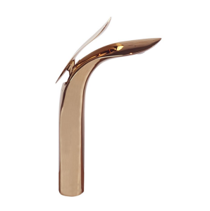 ÇANAK LAVABO - LUXURY ROSE GOLD BEYAZ BATARYASI