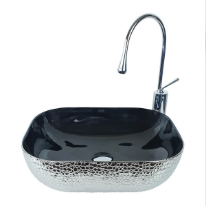 CROCODİLE GÜMÜŞ ÇANAK LAVABO - BEYAZ