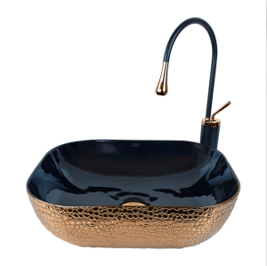 CROCODİLE ROSE GOLD ÇANAK LAVABO - BEYAZ