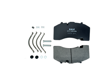 Disk Fren Balatası - Wva No: 29158/29171 - Bpw – Mercedes – Saf - Ön/Arka | Oem No: 44207020 - Kale Balata