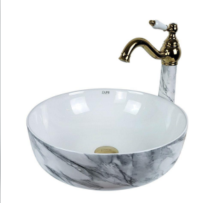 ÇANAK LAVABO - CALACATTA 42 CM BEYAZ