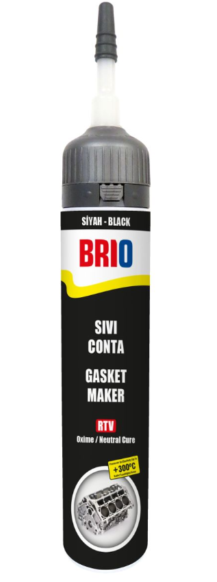 Sıvı Conta – Siyah 200 ml | Brio
