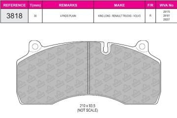 Disk Fren Balatası - Prıme 29175 / Jumbo Dorsey | Beşer