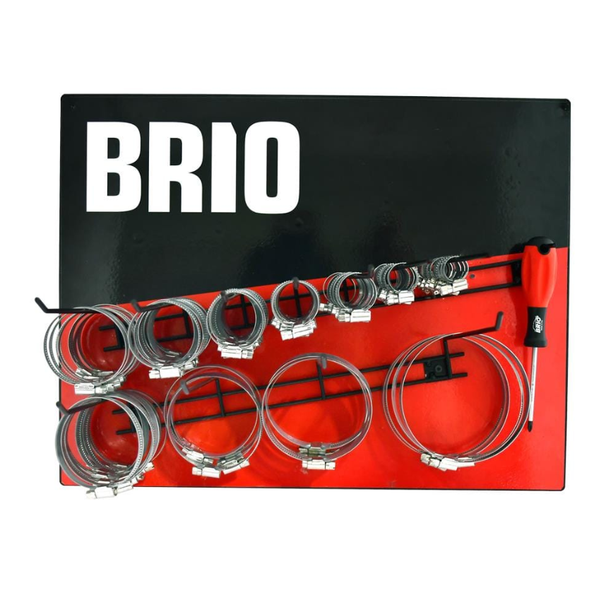 Kelepçe Seti – Panoda 100 Parça (8x16 - 90x110) | Brio