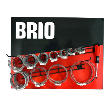 Kelepçe Seti – Panoda 100 Parça (8x16 - 90x110) | Brio